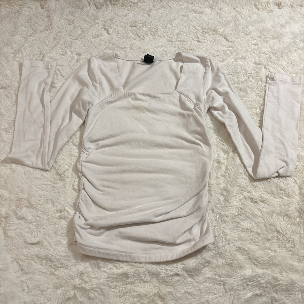 Wild Fable Cream Long Sleeve Top